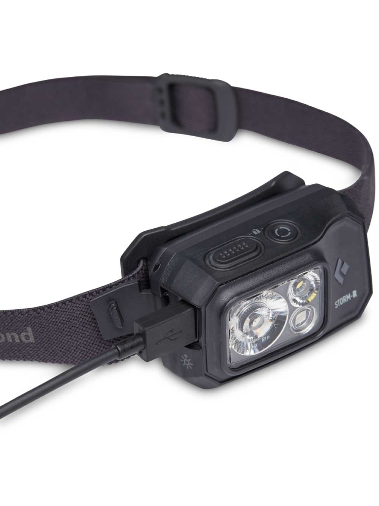 Black Diamond Storm 500-R Headlamp Black BD620675-Black verlichting online bestellen bij Kathmandu Outdoor & Travel