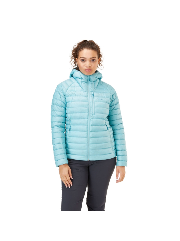 Rab Microlight Alpine Jacket Women's  Meltwater QDB-13-MEL jassen online bestellen bij Kathmandu Outdoor & Travel