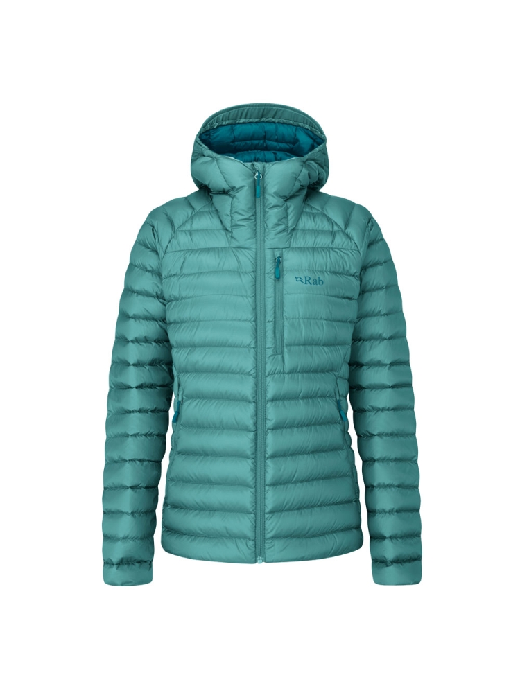 Rab Microlight Alpine Jacket Women's  Meltwater QDB-13-MEL jassen online bestellen bij Kathmandu Outdoor & Travel