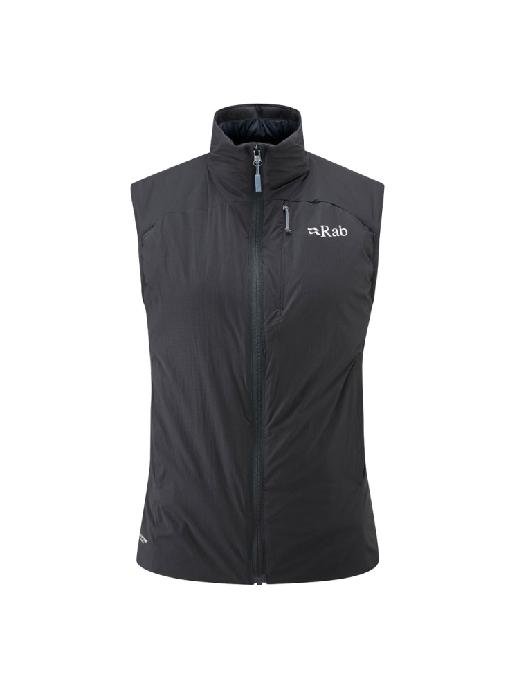 Rab Xenair Vest Women's  Ebony QIP-04-EBN jassen online bestellen bij Kathmandu Outdoor & Travel