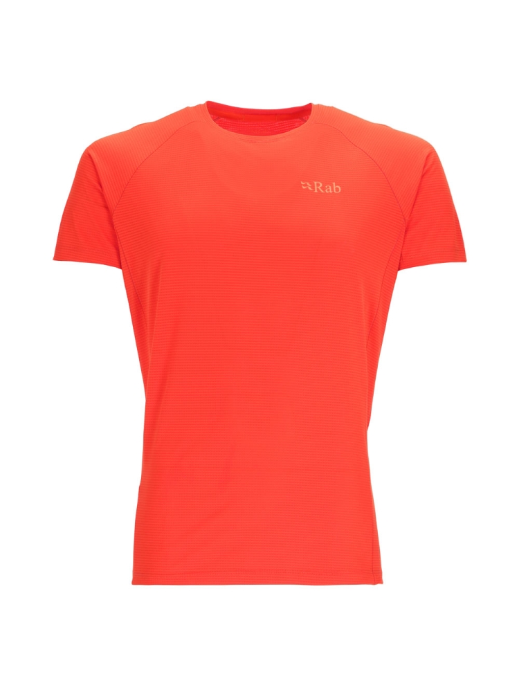 Rab Sonic Tee Firecracker QBL-01-FCR shirts en tops online bestellen bij Kathmandu Outdoor & Travel