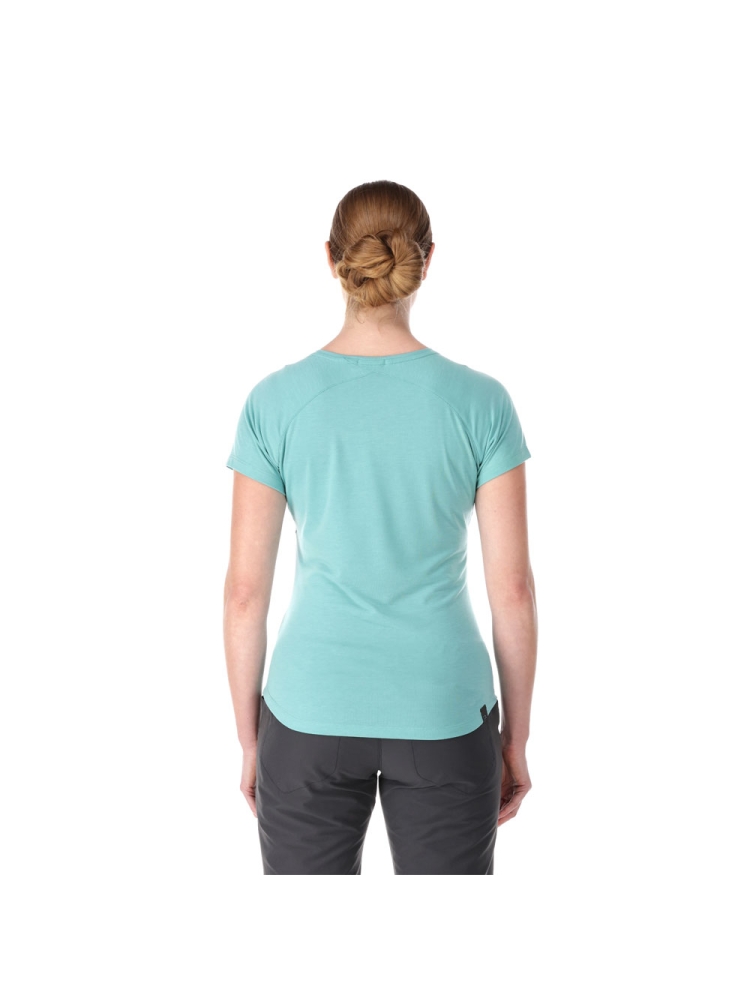 Rab Lateral Tee Women's Meltwater QCB-73-MEL shirts en tops online bestellen bij Kathmandu Outdoor & Travel