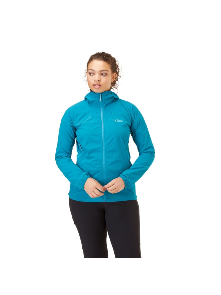 Rab Borealis Jacket women's Marina Blue QWS-39-MRB jassen online bestellen bij Kathmandu Outdoor & Travel