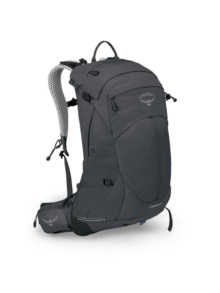 Osprey Stratos 24 Tunnel Vision Grey 10003567 dagrugzakken online bestellen bij Kathmandu Outdoor & Travel