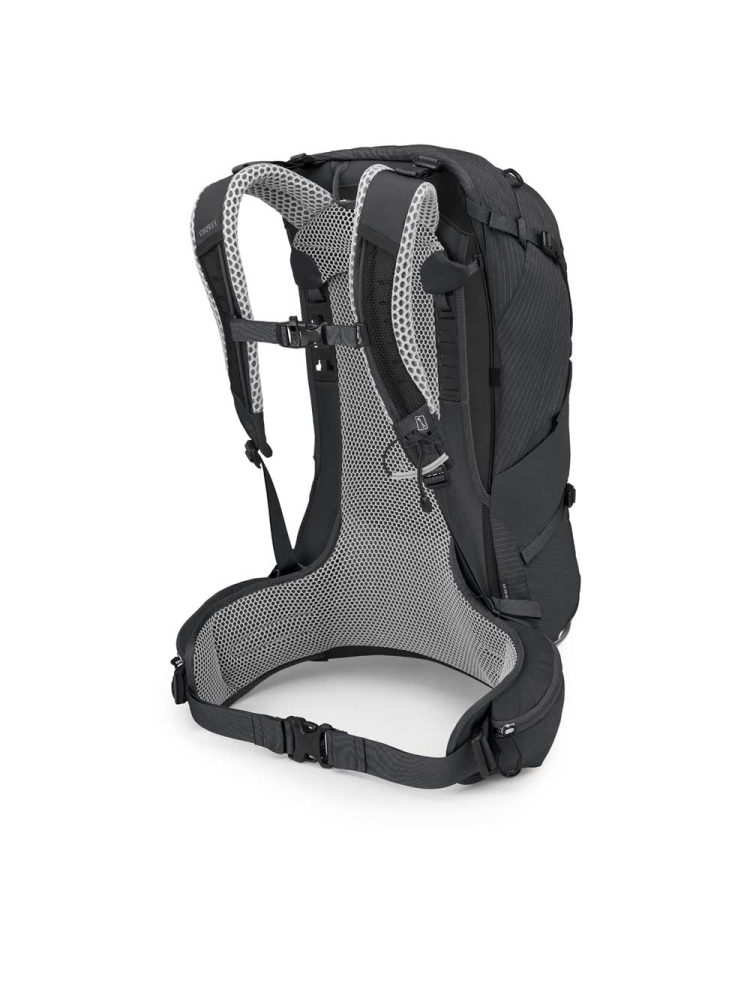 Osprey Stratos 24 Tunnel Vision Grey 10003567 dagrugzakken online bestellen bij Kathmandu Outdoor & Travel