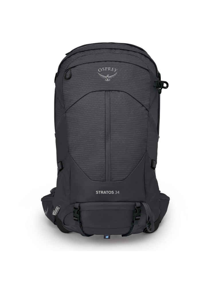 Osprey Stratos 34 Tunnel Vision Grey 10003565 dagrugzakken online bestellen bij Kathmandu Outdoor & Travel