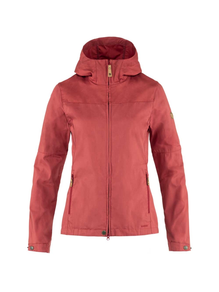 Fjällräven Stina Jacket Women's Raspberry Red 89234-342 jassen online bestellen bij Kathmandu Outdoor & Travel