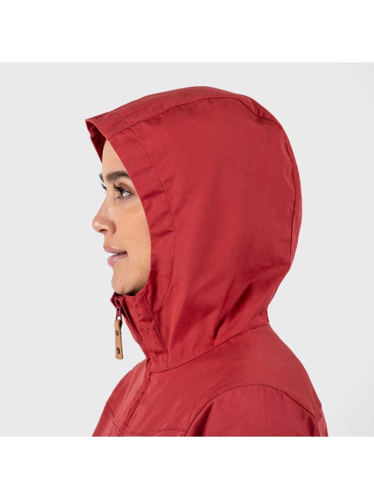 Fjällräven Stina Jacket Women's Raspberry Red 89234-342 jassen online bestellen bij Kathmandu Outdoor & Travel