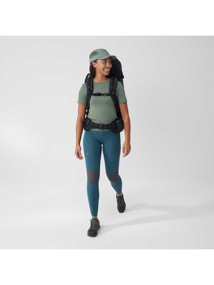 Fjällräven Abisko Trekking Tights Pro Women's Indigo Blue-Iron Grey 84771-534-048 broeken online bestellen bij Kathmandu Outdoor & Travel