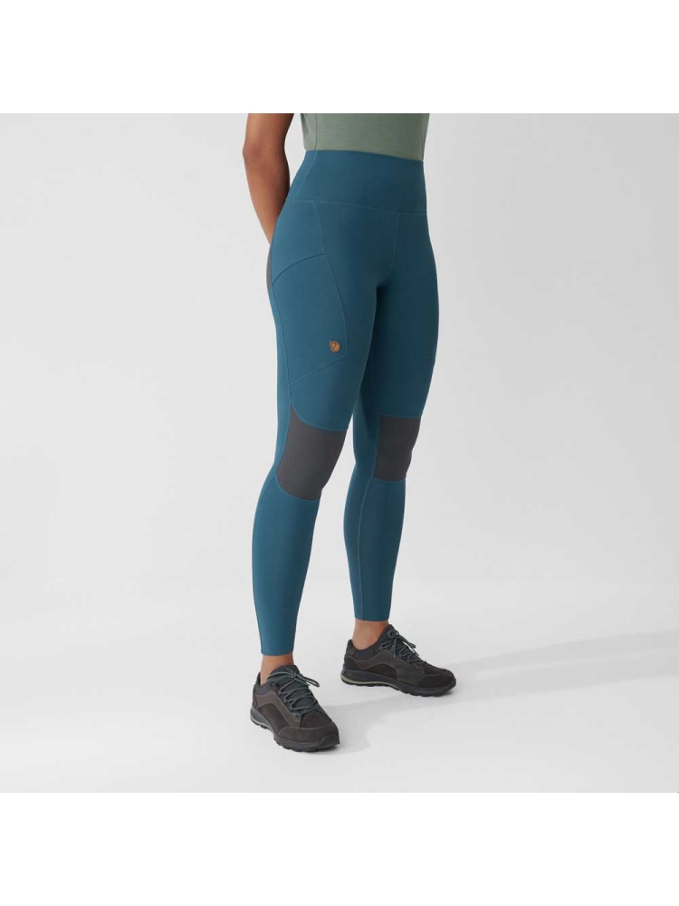 Fjällräven Abisko Trekking Tights Pro Women's Indigo Blue-Iron Grey 84771-534-048 broeken online bestellen bij Kathmandu Outdoor & Travel