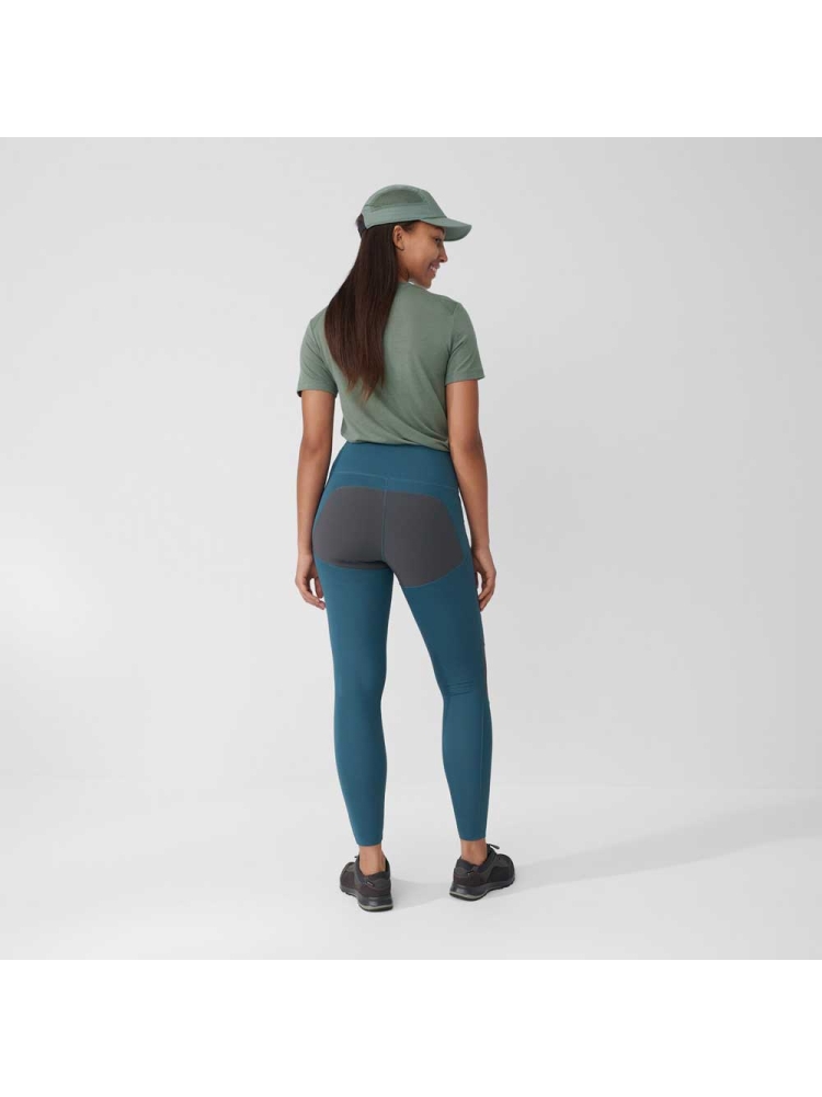 Fjällräven Abisko Trekking Tights Pro Women's Indigo Blue-Iron Grey 84771-534-048 broeken online bestellen bij Kathmandu Outdoor & Travel