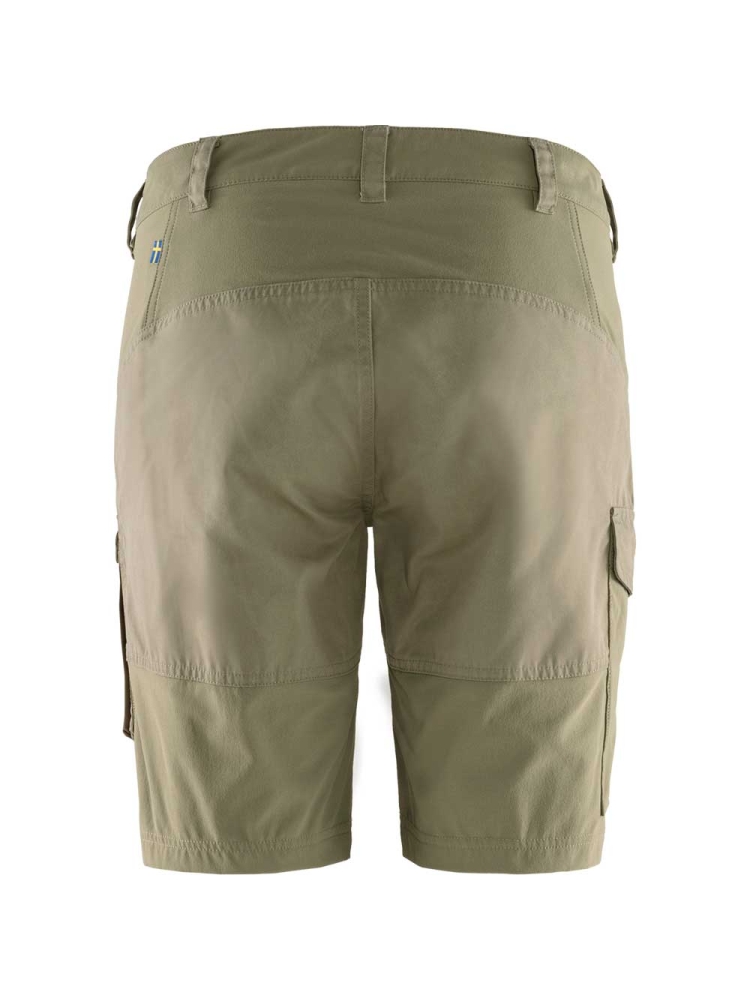 Fjällräven Nikka Shorts Curved Women's Light Olive 89731-622 broeken online bestellen bij Kathmandu Outdoor & Travel