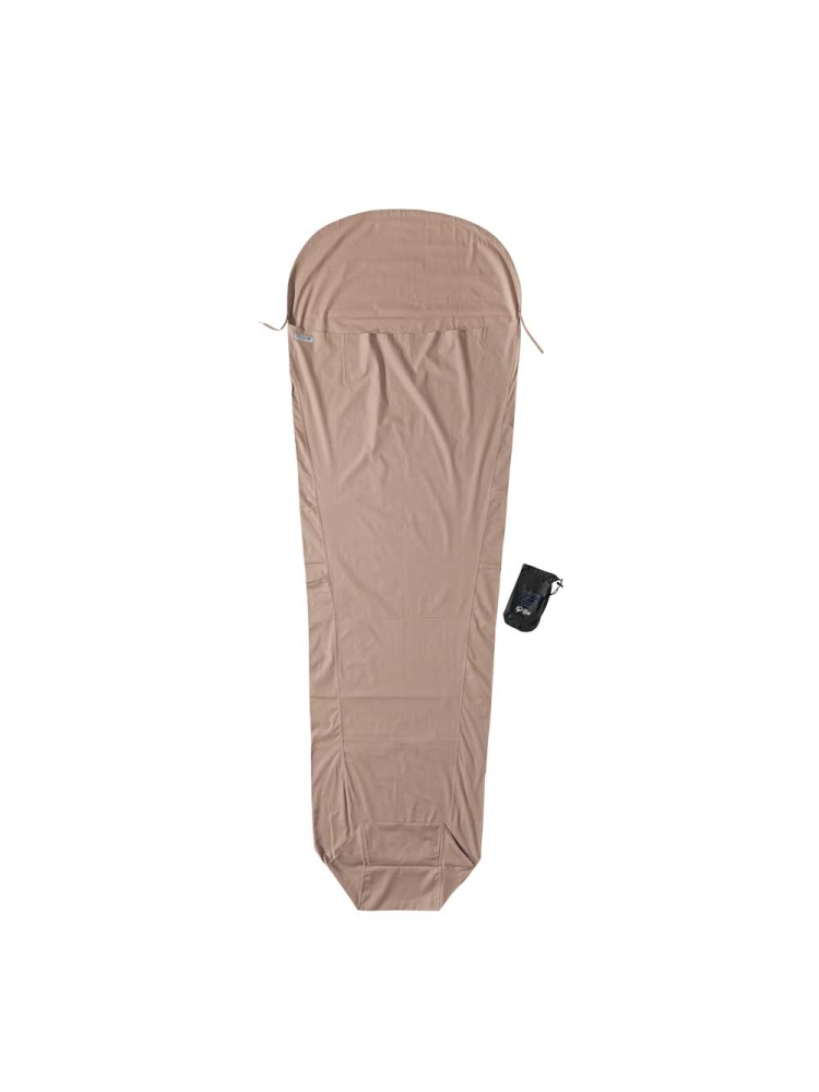 Cocoon MummyLiner, Organic Cotton Earth CCM43-O lakenzakken en liners online bestellen bij Kathmandu Outdoor & Travel