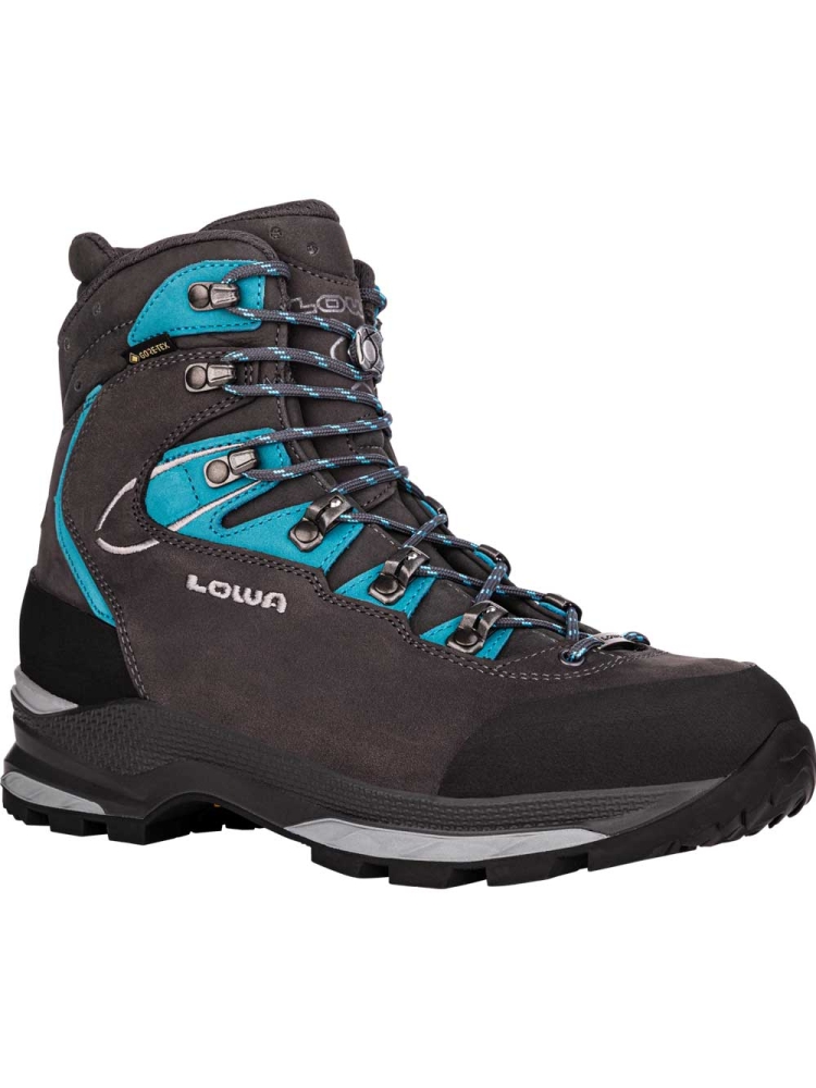 Lowa Mauria Evo GTX Women's anthracite-turquoise 220721-9768 wandelschoenen dames online bestellen bij Kathmandu Outdoor & Travel