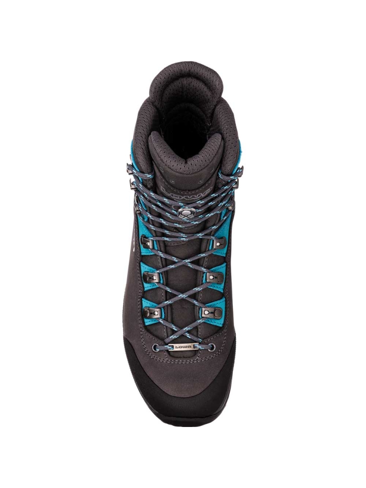 Lowa Mauria Evo GTX Women's anthracite-turquoise 220721-9768 wandelschoenen dames online bestellen bij Kathmandu Outdoor & Travel