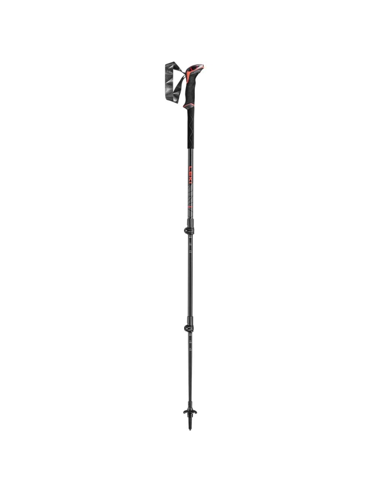 Leki Makalu bright-red/black/dark-anthraci LT65228491 wandelstokken en gamaschen online bestellen bij Kathmandu Outdoor & Travel