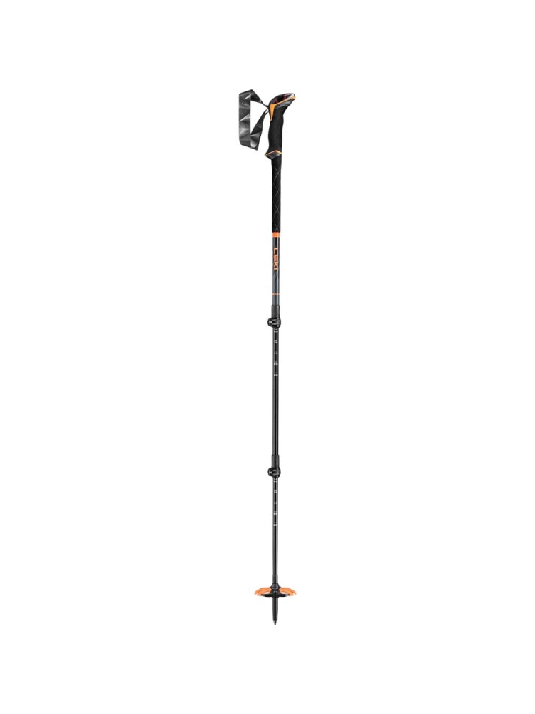 Leki Sherpa Lite neon-orange/black/denim-blue LT65221351 wandelstokken en gamaschen online bestellen bij Kathmandu Outdoor & Travel