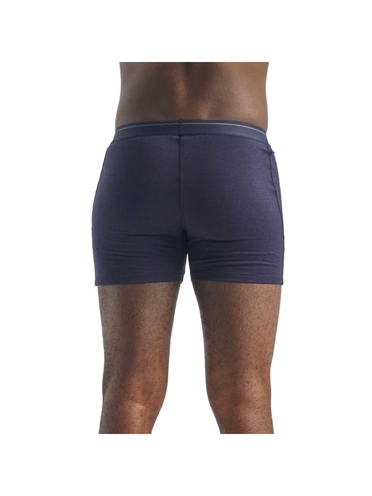 Icebreaker Anatomica Boxers Midnight Navy 103029-IB423 onderkleding/thermokleding online bestellen bij Kathmandu Outdoor & Travel