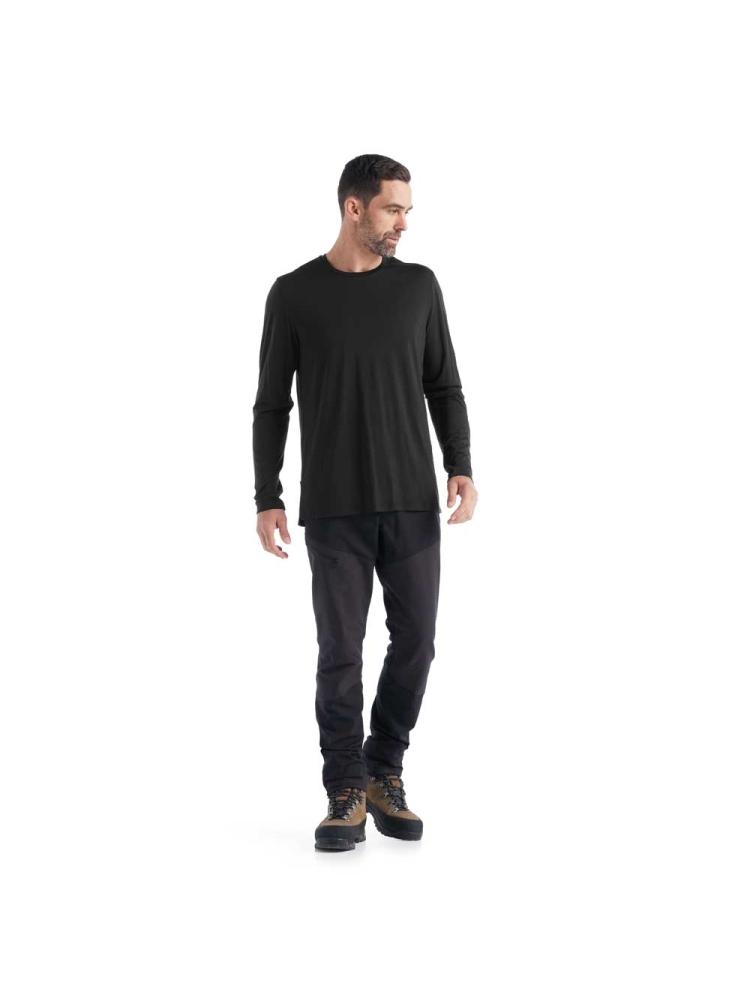 Icebreaker Sphere II Long Sleeve Tee Black 0A56D8-IB001 shirts en tops online bestellen bij Kathmandu Outdoor & Travel