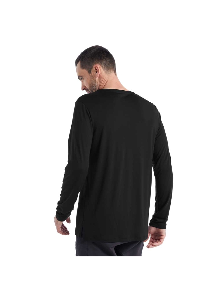 Icebreaker Sphere II Long Sleeve Tee Black 0A56D8-IB001 shirts en tops online bestellen bij Kathmandu Outdoor & Travel