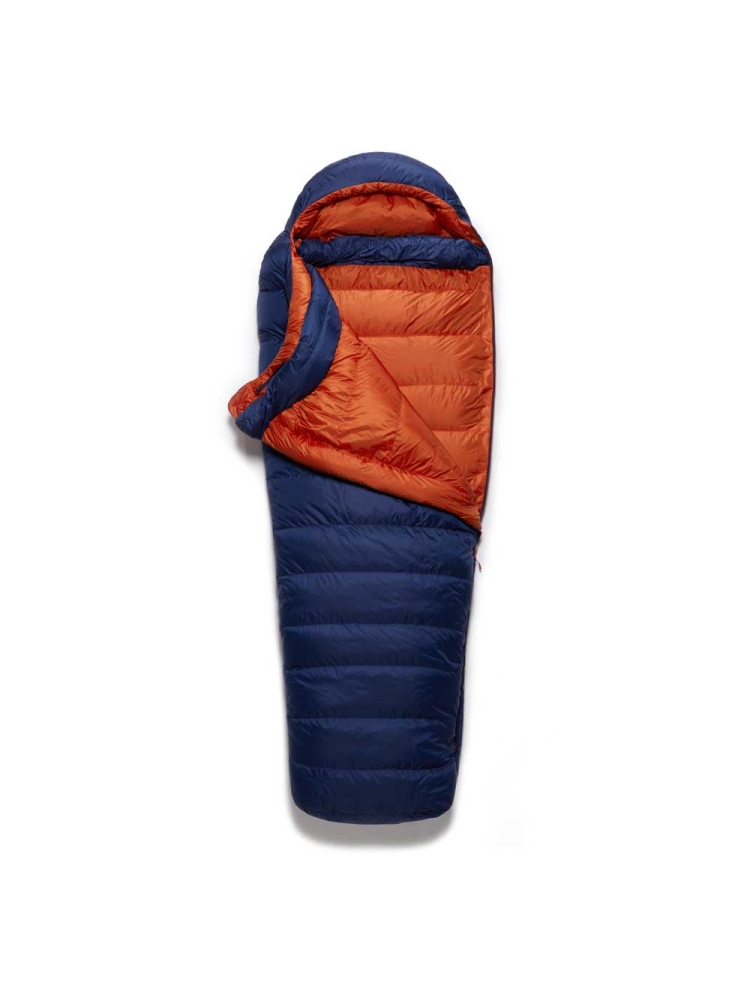 Rab Ascent 700 Women's Nightfall Blue QSD-38-NFB slaapzakken online bestellen bij Kathmandu Outdoor & Travel