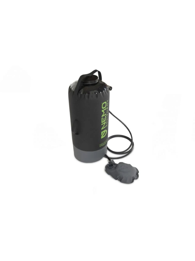 Nemo Helio LX Pressure Shower Black/Apple Green 8116.66032010 wassen online bestellen bij Kathmandu Outdoor & Travel