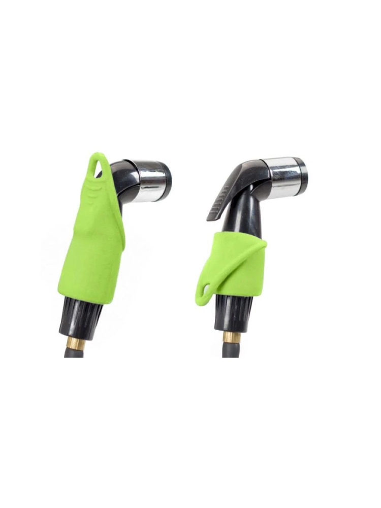 Nemo Helio LX Pressure Shower Black/Apple Green 8116.66032010 wassen online bestellen bij Kathmandu Outdoor & Travel