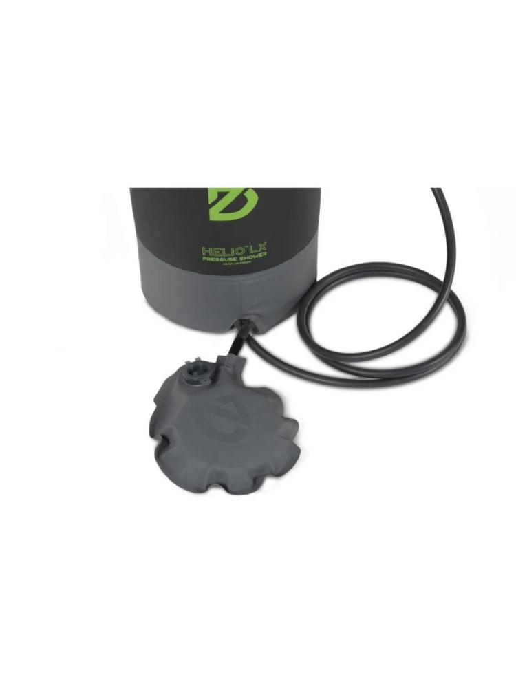 Nemo Helio LX Pressure Shower Black/Apple Green 8116.66032010 wassen online bestellen bij Kathmandu Outdoor & Travel