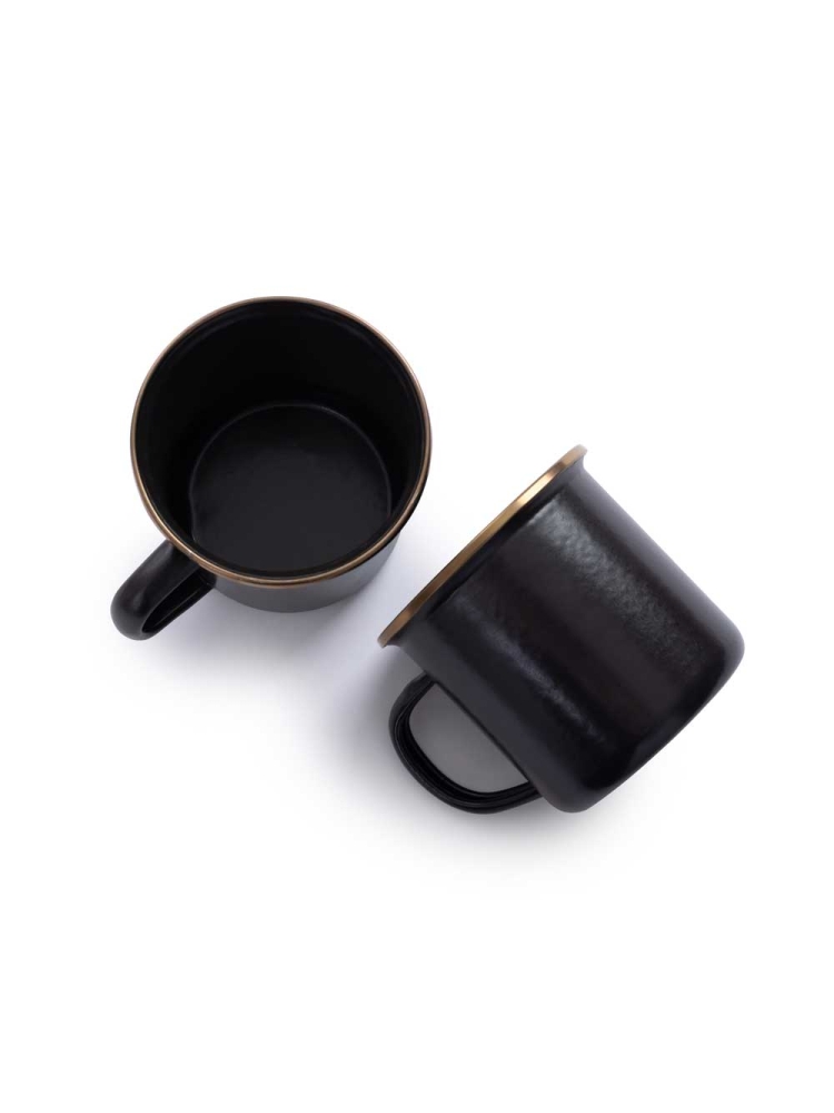 Barebones Cup Enamel 2 Pcs Charcoal CKW-343 koken online bestellen bij Kathmandu Outdoor & Travel