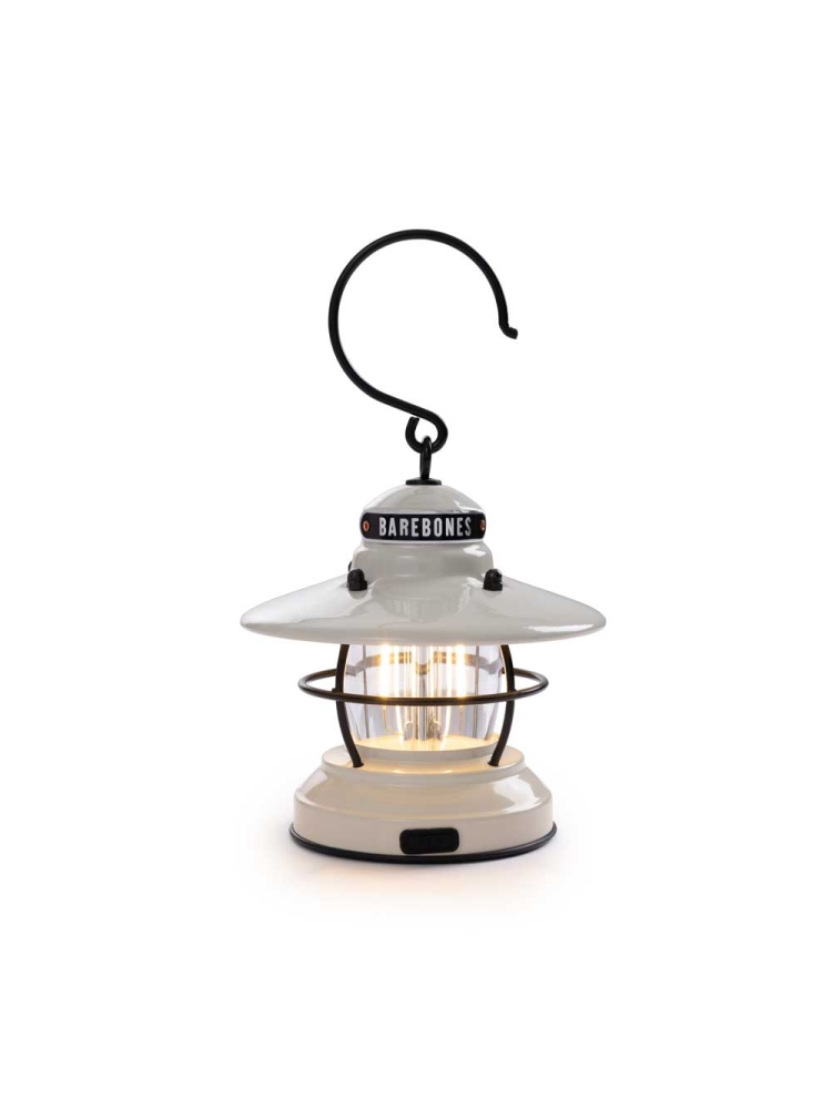 Barebones Barebones Mini Edison Lantern LIV-170 verlichting Barebones Mini Edison Lantern Vintage White LIV-170 verlichting online bestellen bij Kathmandu Outdoor & Travel