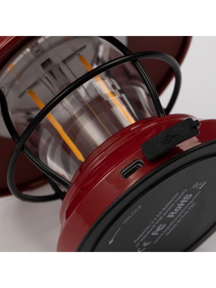 Barebones Mini Edison Lantern Red LIV-274 verlichting online bestellen bij Kathmandu Outdoor & Travel