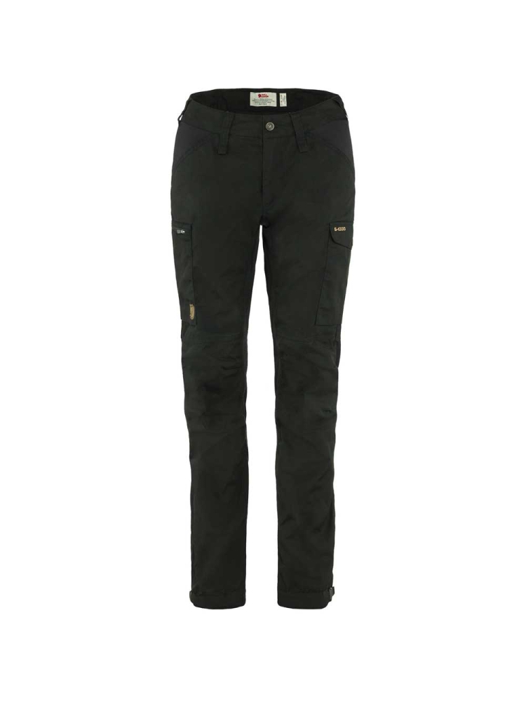 Fjällräven Kaipak Trousers Curved Women's Black 89829-550 broeken online bestellen bij Kathmandu Outdoor & Travel