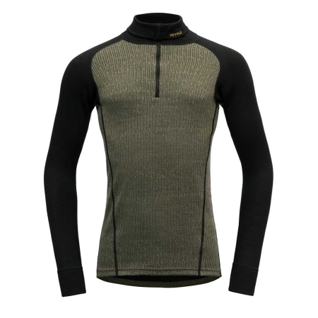 Devold  Duo Active Merino 205 Z.Neck  LICHEN/CAVIAR