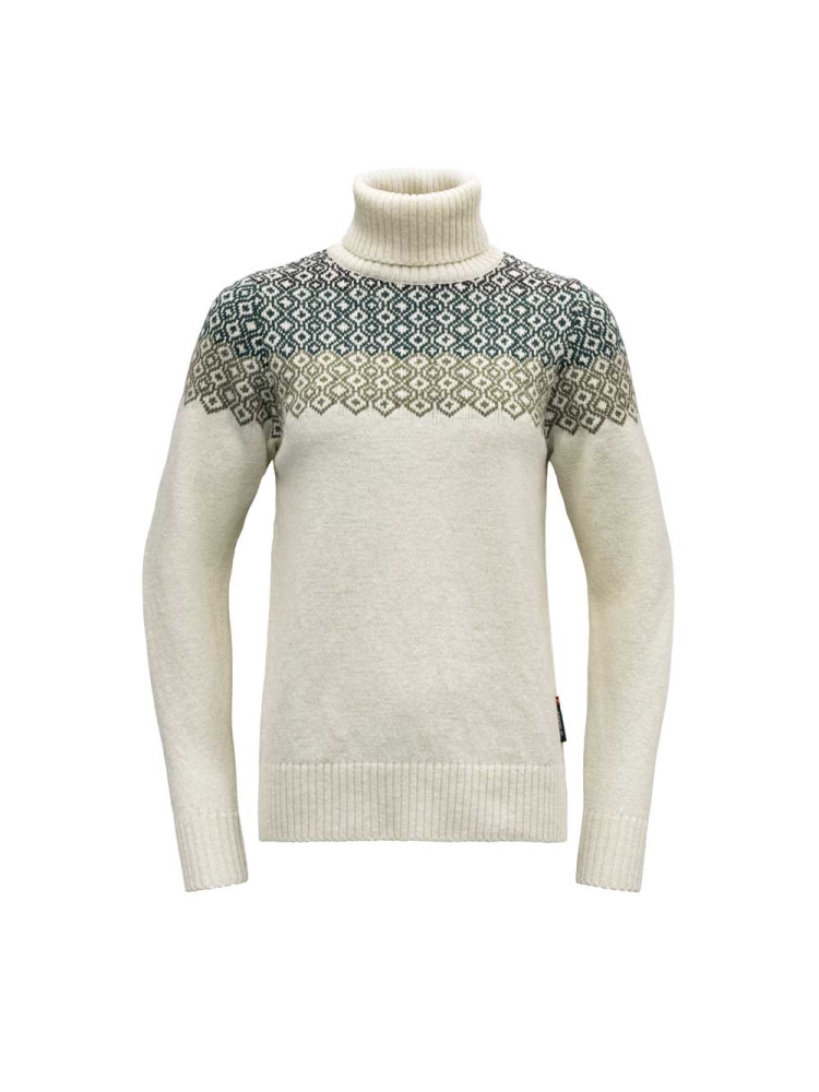 Devold Syvde Wool High Neck Women's OFFWHITE TC 740 390 A-000A fleeces en truien online bestellen bij Kathmandu Outdoor & Travel