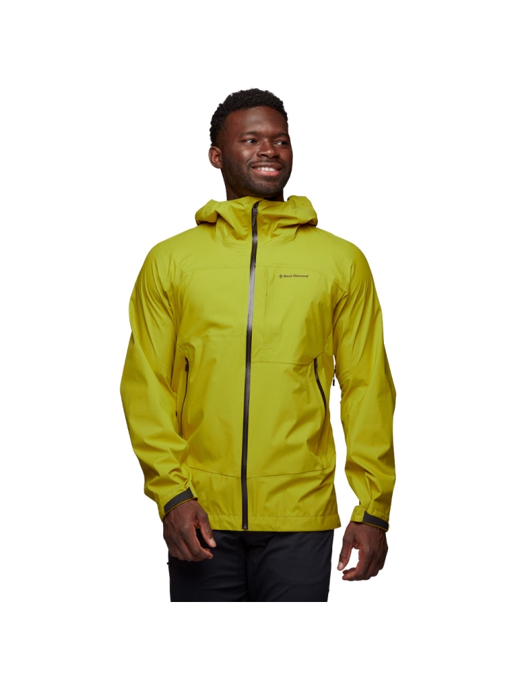 Black Diamond Highline Stretch Shell Sulphur AP745000-Sulphur jassen online bestellen bij Kathmandu Outdoor & Travel