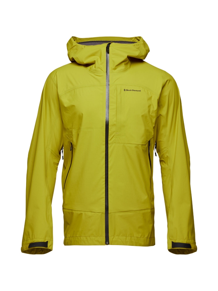 Black Diamond Highline Stretch Shell Sulphur AP745000-Sulphur jassen online bestellen bij Kathmandu Outdoor & Travel