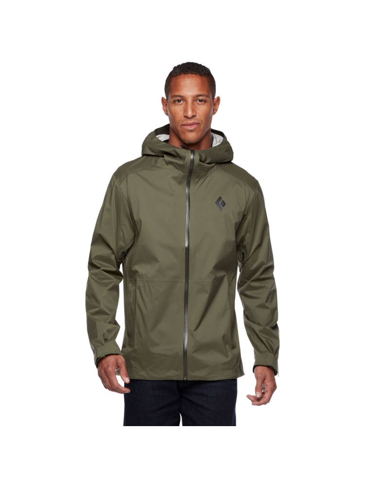 Black Diamond Stormline Stretch Rain Shell Tundra APCDT0-Tundra jassen online bestellen bij Kathmandu Outdoor & Travel