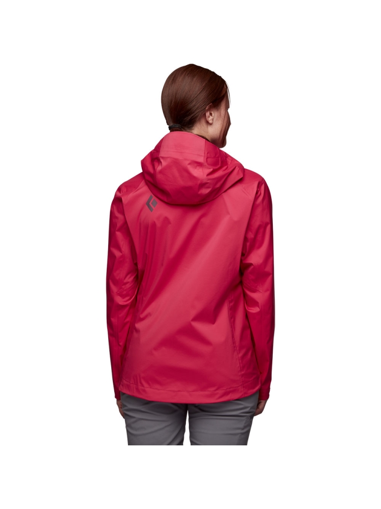 Black Diamond Stormline Stretch Rain Shell Women's Pomegranate APM697-Pomegranate jassen online bestellen bij Kathmandu Outdoor & Travel