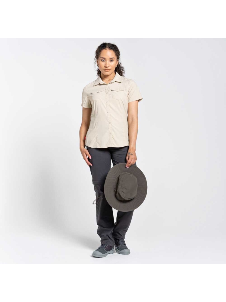 Craghoppers NosiLife Adventure II Short Sleeved Shirt Women's Desert Sand CWS484694-Desert San shirts en tops online bestellen bij Kathmandu Outdoor & Travel