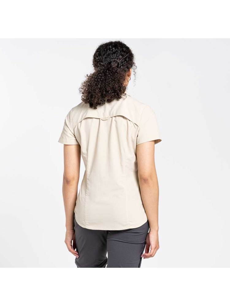 Craghoppers NosiLife Adventure II Short Sleeved Shirt Women's Desert Sand CWS484694-Desert San shirts en tops online bestellen bij Kathmandu Outdoor & Travel