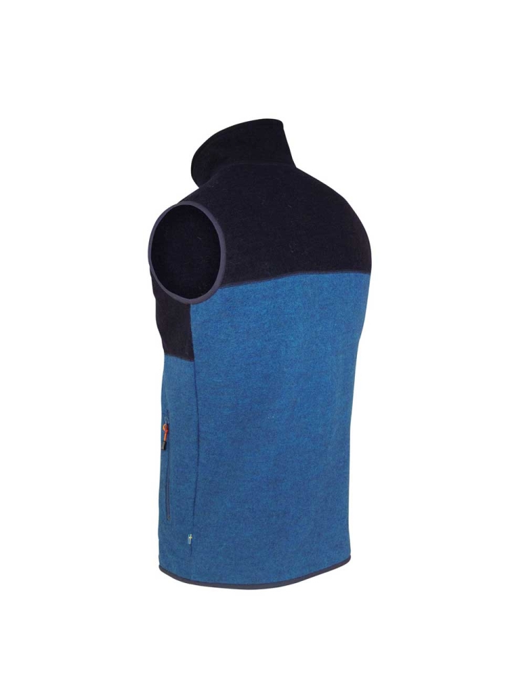 Ivanhoe Zane Vest Electric Blue 2100520-405 fleeces en truien online bestellen bij Kathmandu Outdoor & Travel
