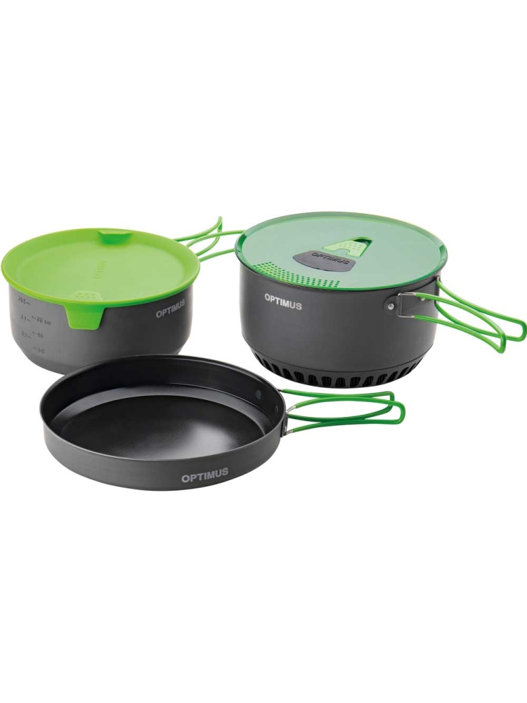 Optimus Terra Camp 4 Cooking Pot Set . OPT8020677 koken online bestellen bij Kathmandu Outdoor & Travel