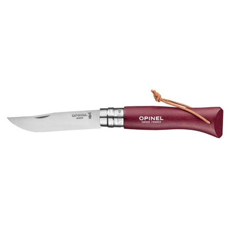Opinel  N°08 Colorama Burgundy