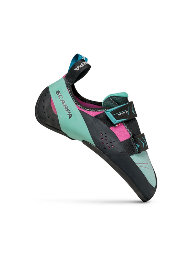 Scarpa Vapor V Women's dahlia/aqua 70040-L-474 klimschoenen online bestellen bij Kathmandu Outdoor & Travel