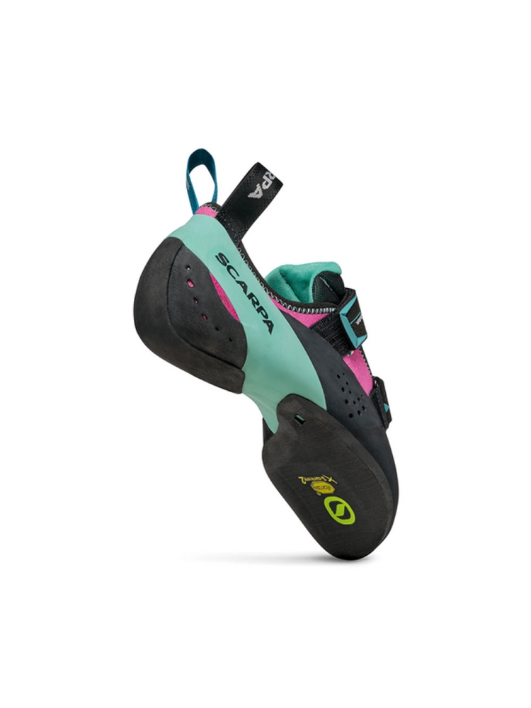 Scarpa Vapor V Women's dahlia/aqua 70040-L-474 klimschoenen online bestellen bij Kathmandu Outdoor & Travel