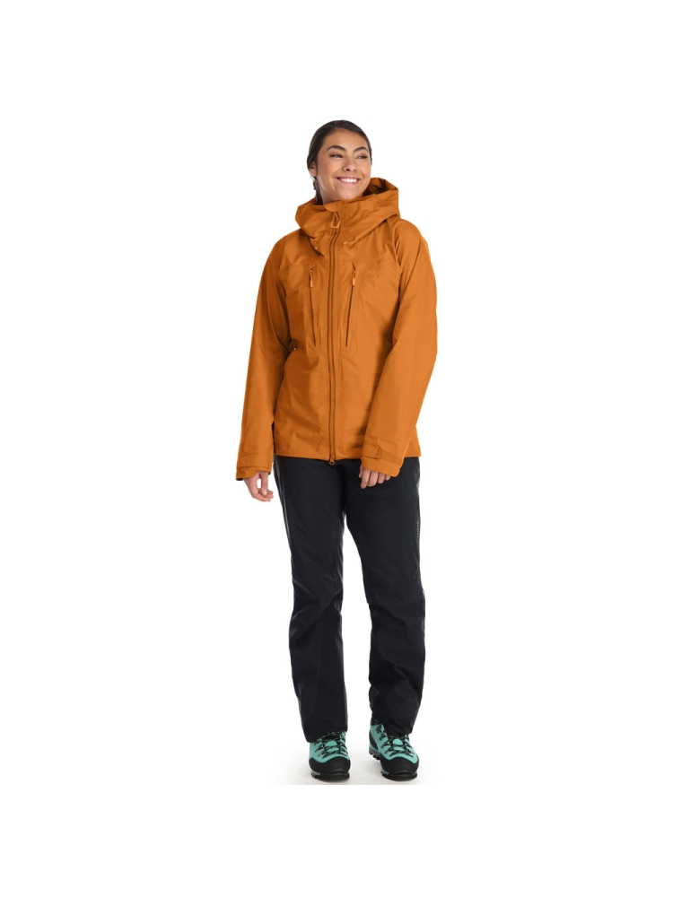 Rab Latok Alpine GTX Jacket Women's Marmalade QWH-27-MAM jassen online bestellen bij Kathmandu Outdoor & Travel
