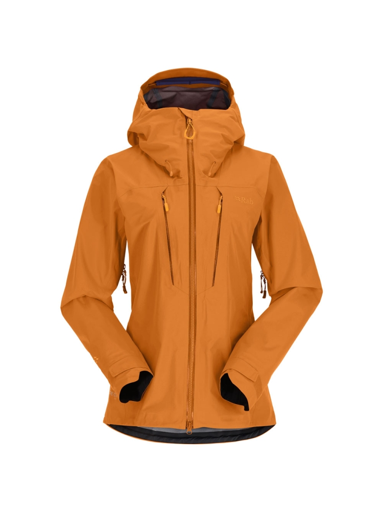 Rab Latok Alpine GTX Jacket Women's Marmalade QWH-27-MAM jassen online bestellen bij Kathmandu Outdoor & Travel