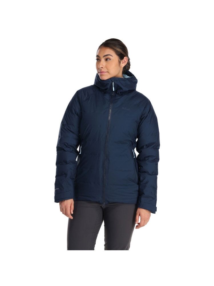 Rab Valiance Jacket Women's Deep Ink QDB-50-DIK jassen online bestellen bij Kathmandu Outdoor & Travel