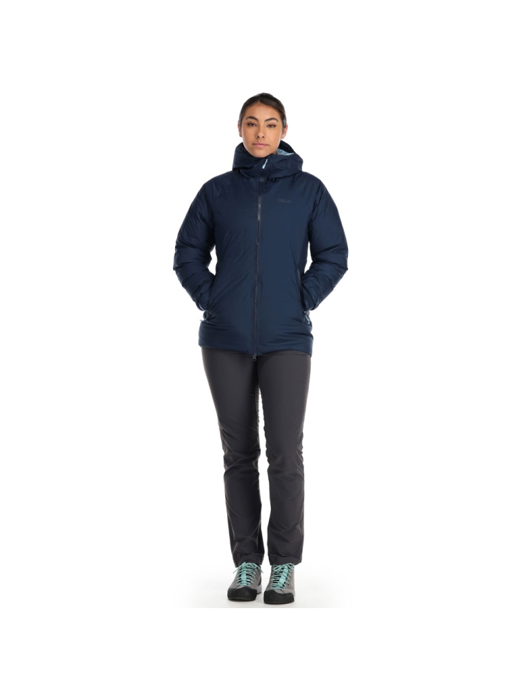 Rab Valiance Jacket Women's Deep Ink QDB-50-DIK jassen online bestellen bij Kathmandu Outdoor & Travel