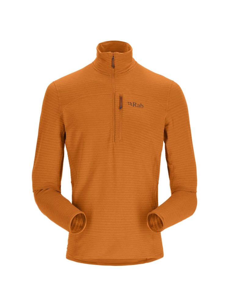 Rab Ascendor Light Pull-On Marmalade QFF-48-MAM shirts en tops online bestellen bij Kathmandu Outdoor & Travel